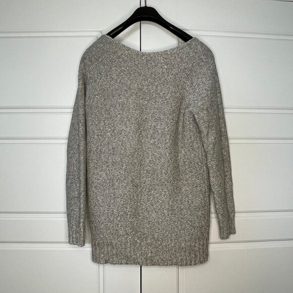 Lauren by Ralph Lauren Heathered Taupe Tunic Sweater (Medium) - Picture 3 of 9